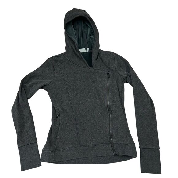 Athleta Tops - Athleta Cozy‎ Karma Jacket Women's XS Full Zip Gray Hoodie